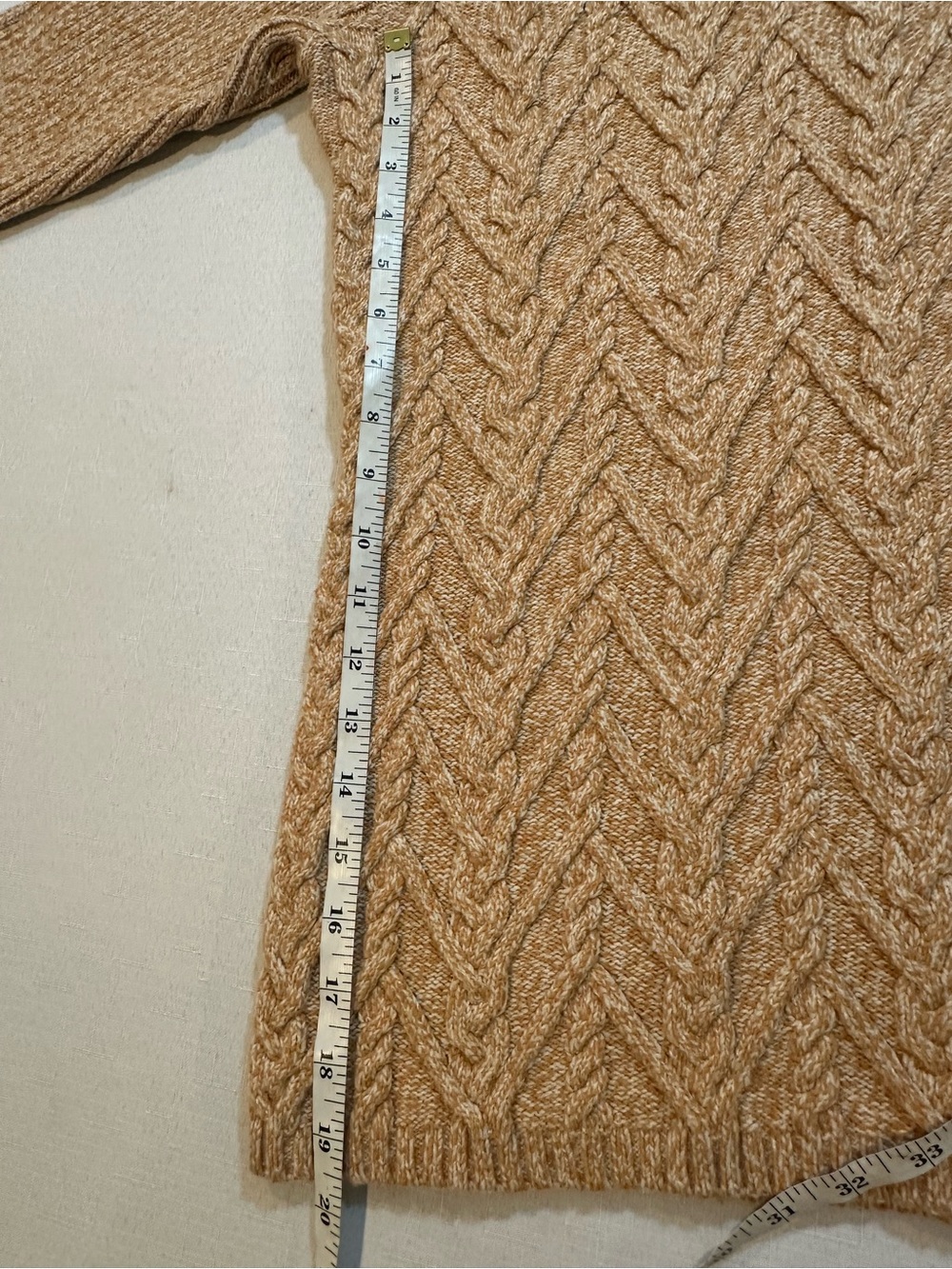 Royal Robbins Cable Knit Turtleneck Sweater Large - Picture 9 of 12